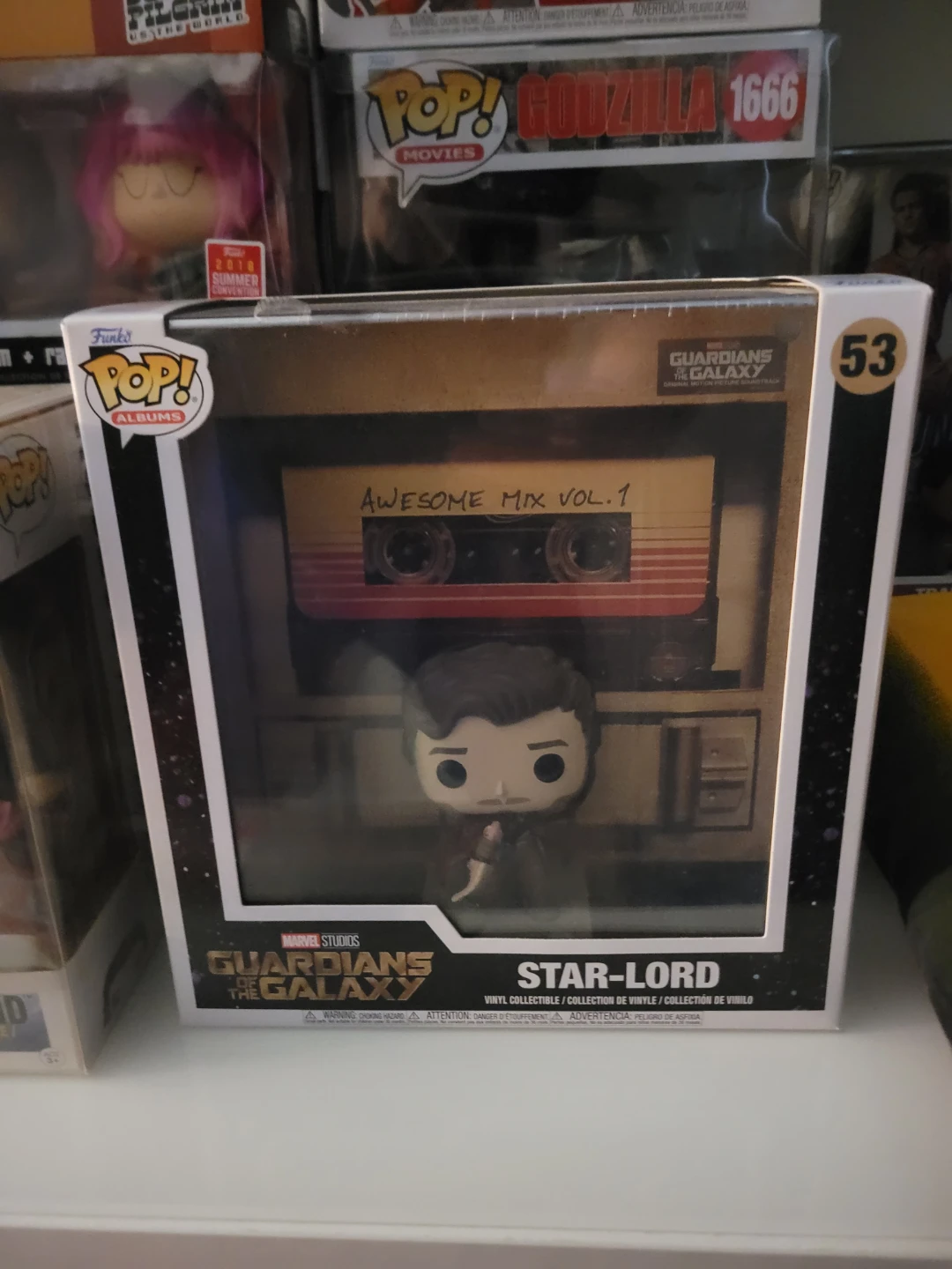 Funko Pop Albums Guardians of the Galaxy Star-Lord
