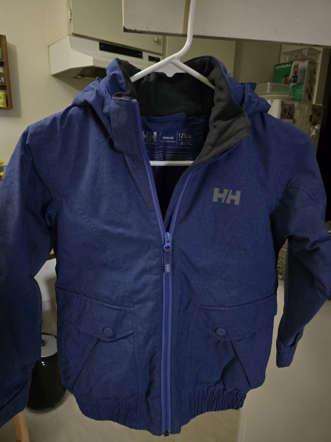 Helly Hansen Kids Blue Hooded Jacket - photo 2
