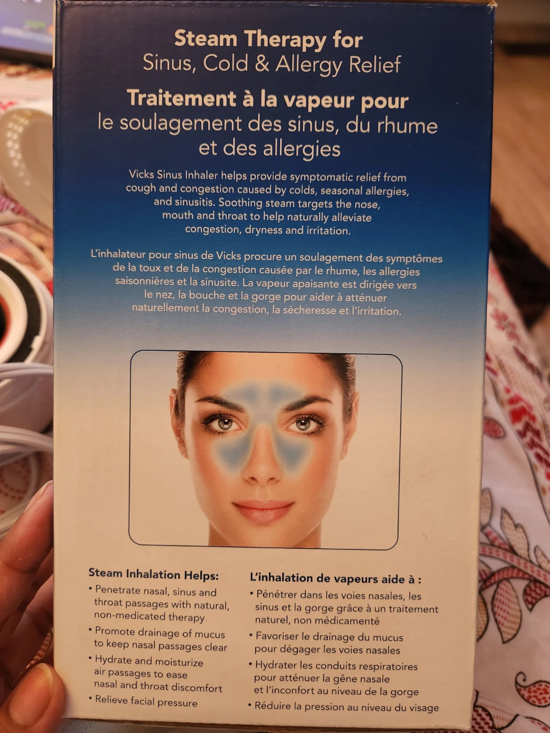 Vicks Electric Personal Sinus Steam Inhaler - photo 3