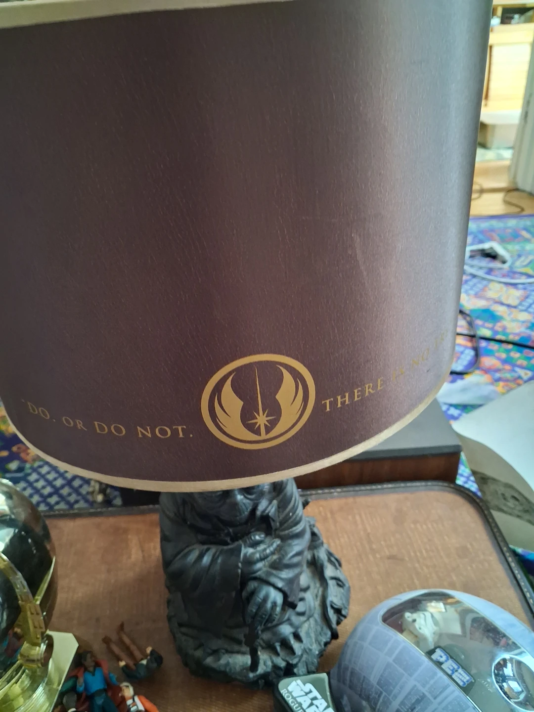 Star Wars Yoda Table Lamp Bradford Exchange - photo 2