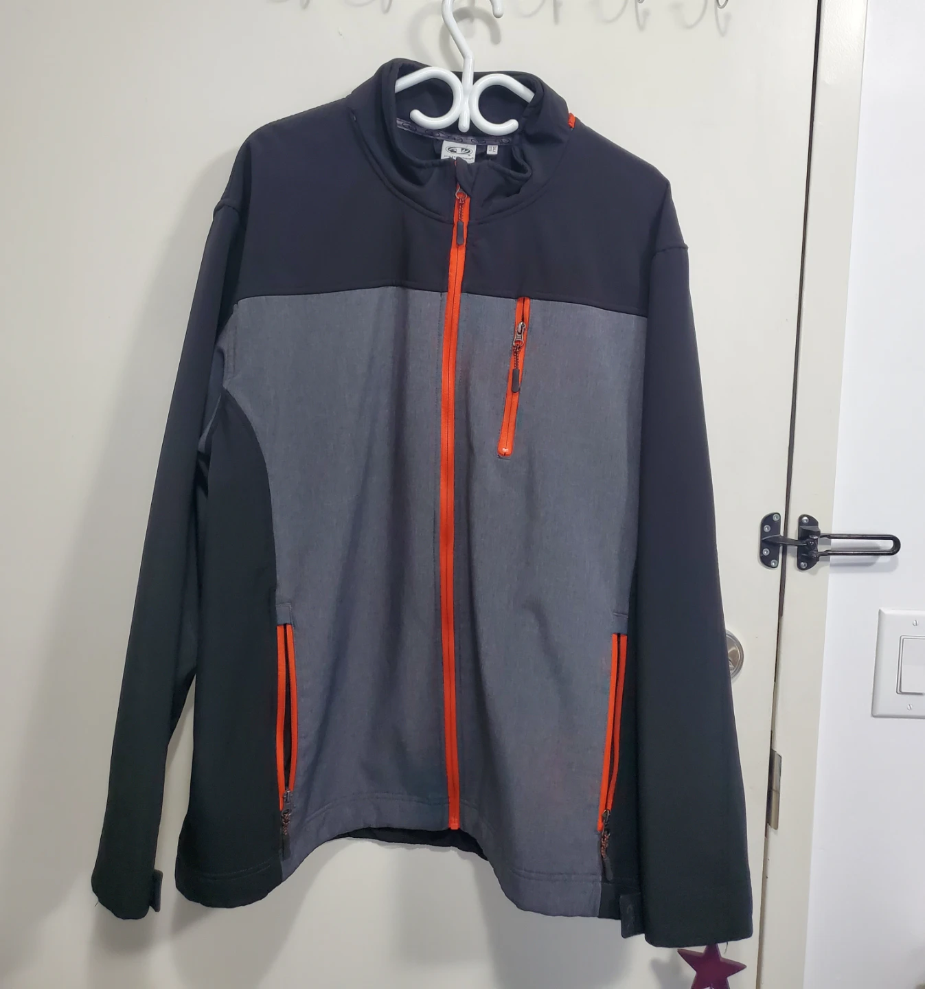 Plus Size Athletic Works Men's Softshell Jacket - photo 2