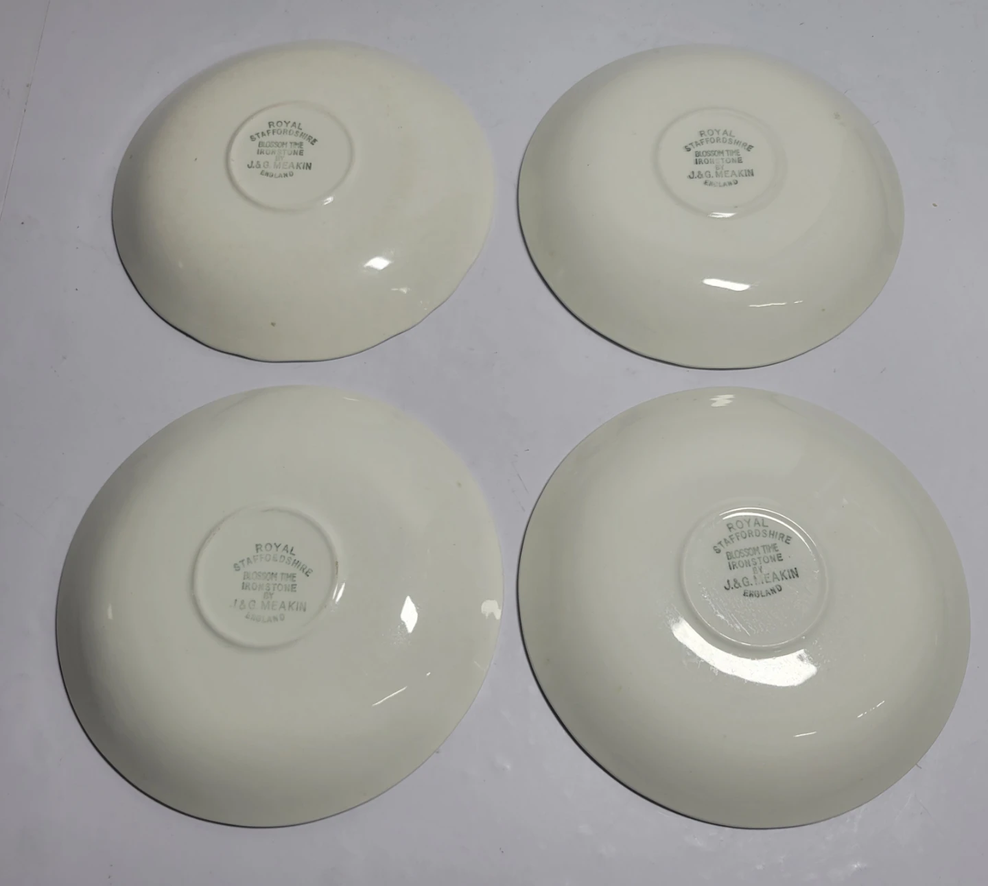 J&G Meakin Blossom Time Saucers - Set of 4 - photo 3