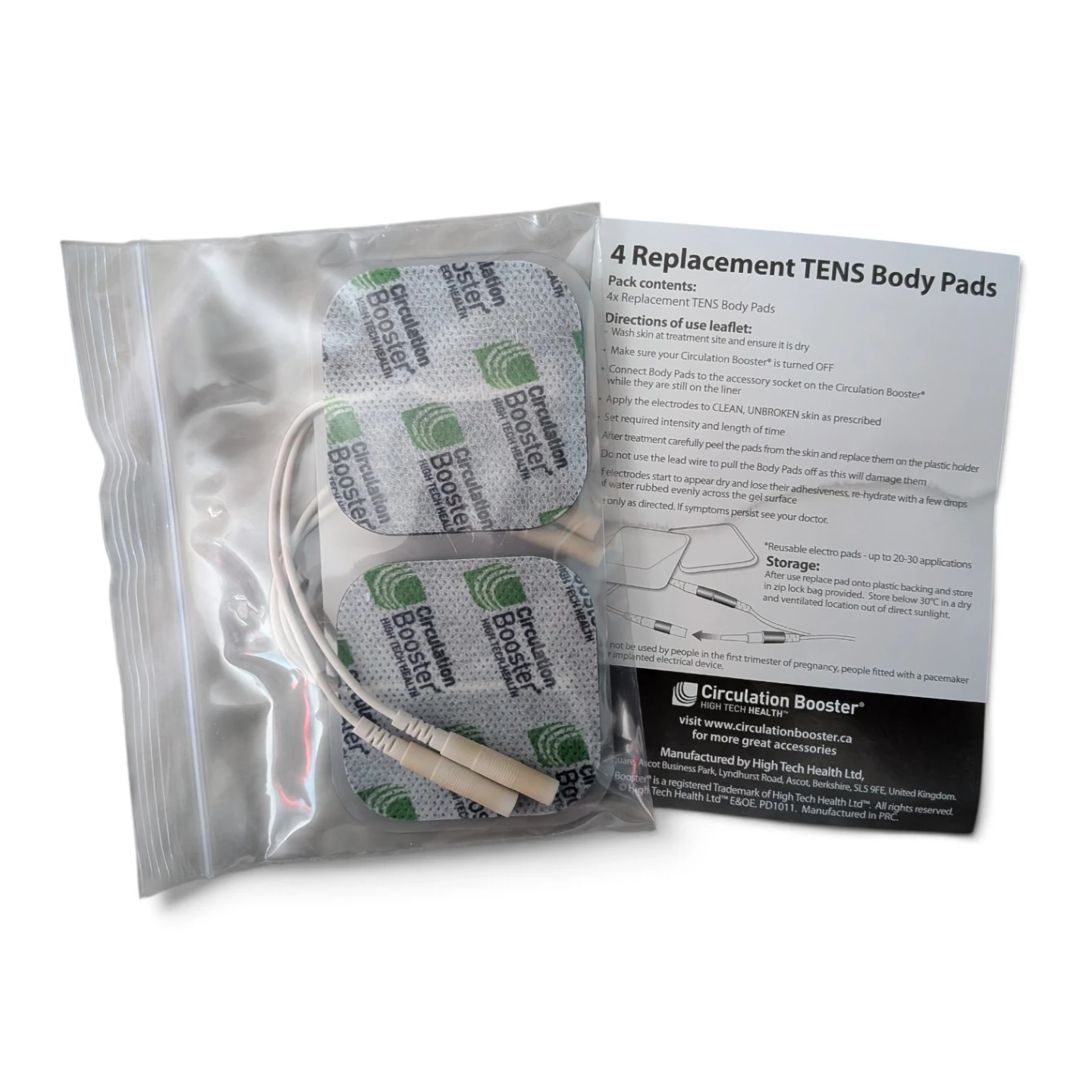 Circulation Booster TENS Body Pads - photo 3