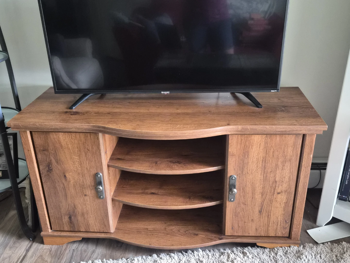 Wooden Media Console