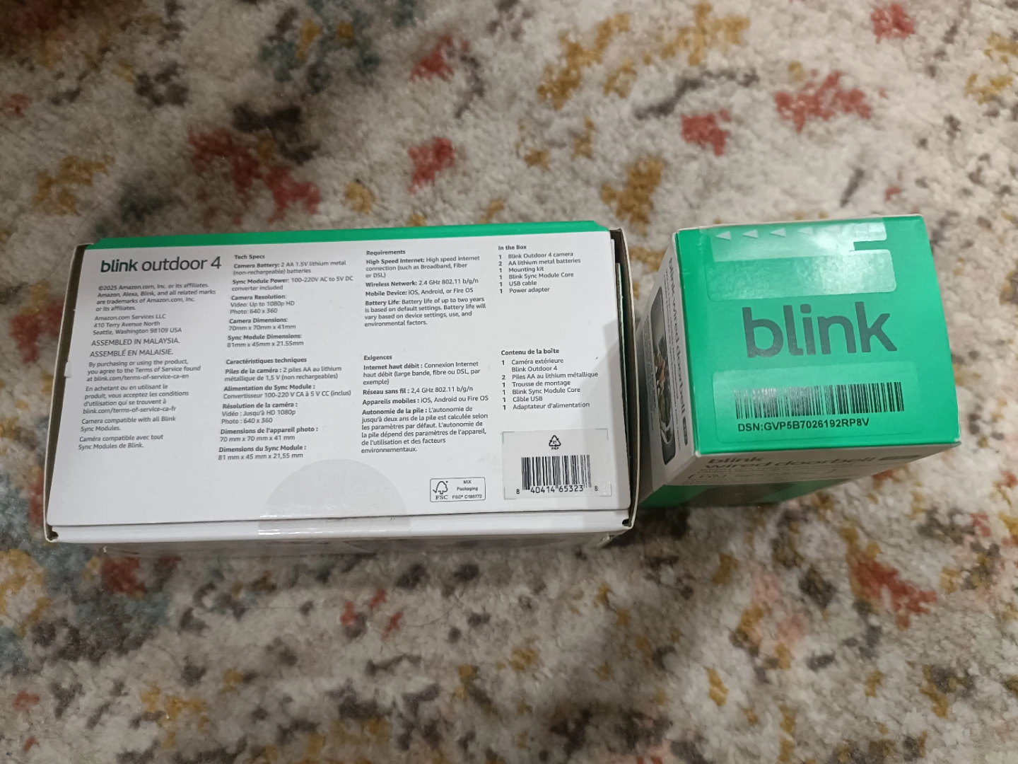 Blink Outdoor 4 Camera and Wired Doorbell 2K+ - photo 4