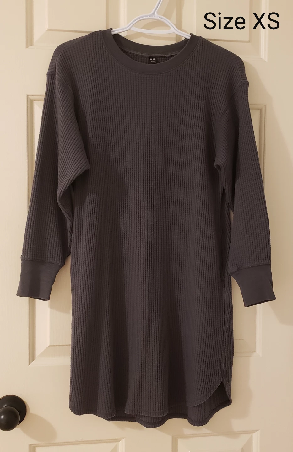 Waffle dress with pockets - photo 2