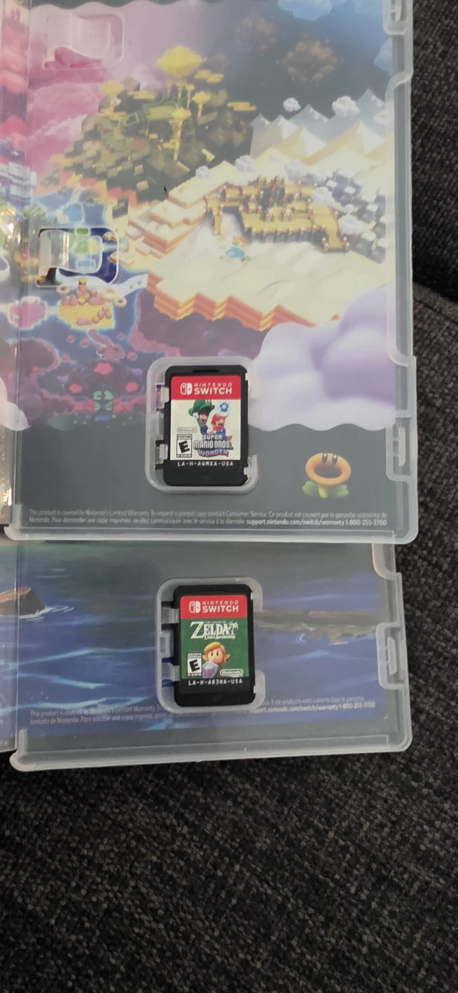 Nintendo Switch Games - Zelda & Super Mario Bros. Wonder - photo 2