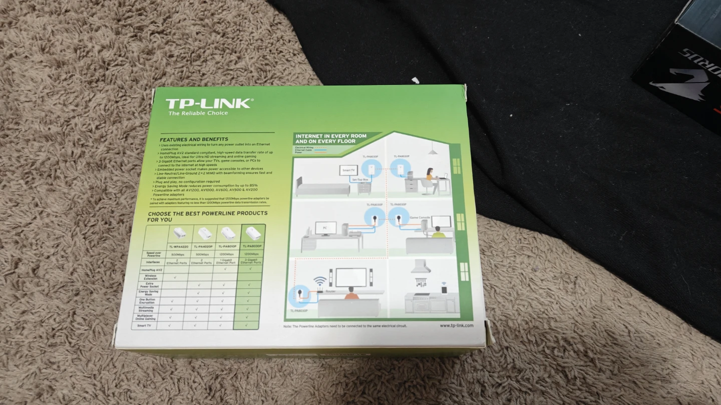 TP-Link AV1200 Powerline Starter Kit - photo 2