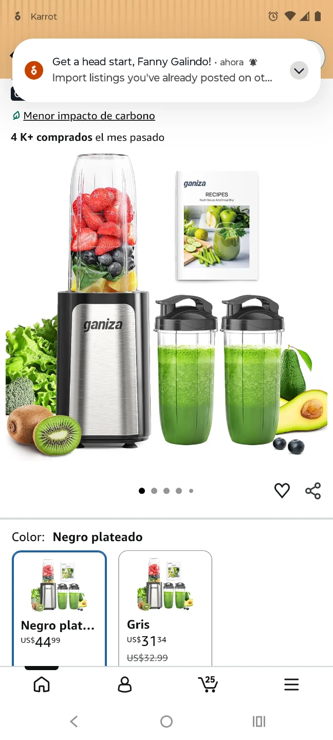 Ganiza Countertop Blender Set - photo 2