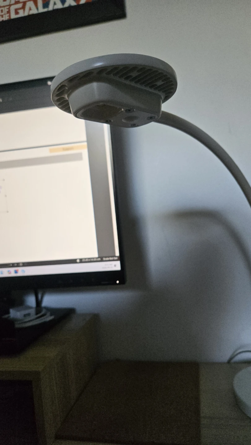 Herman Miller white desk lamp