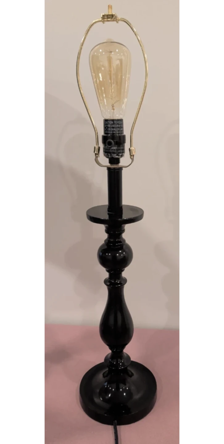 Set of Two Black Table Lamps - photo 5