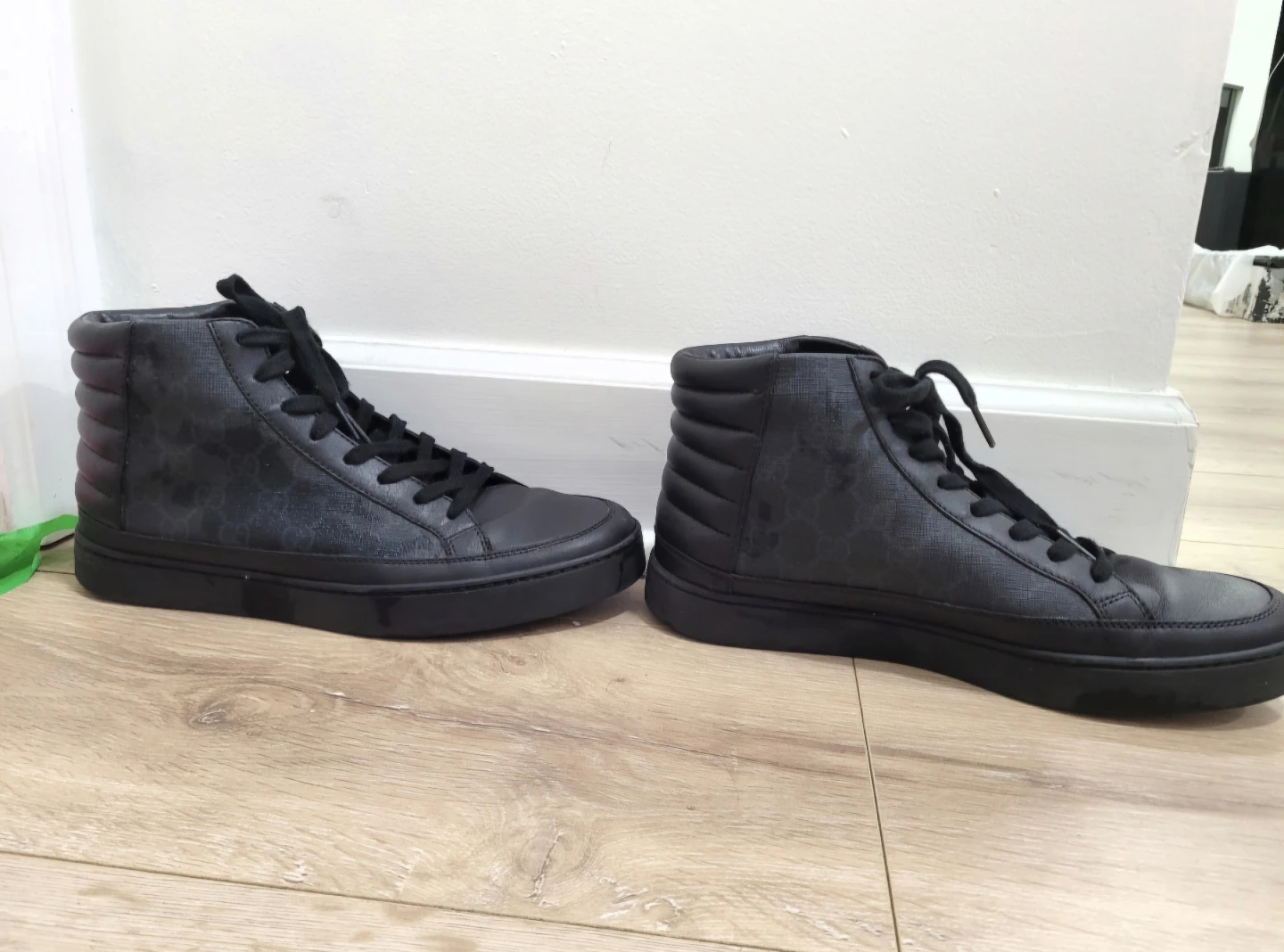 Gucci High-Top Sneakers in Black - photo 4