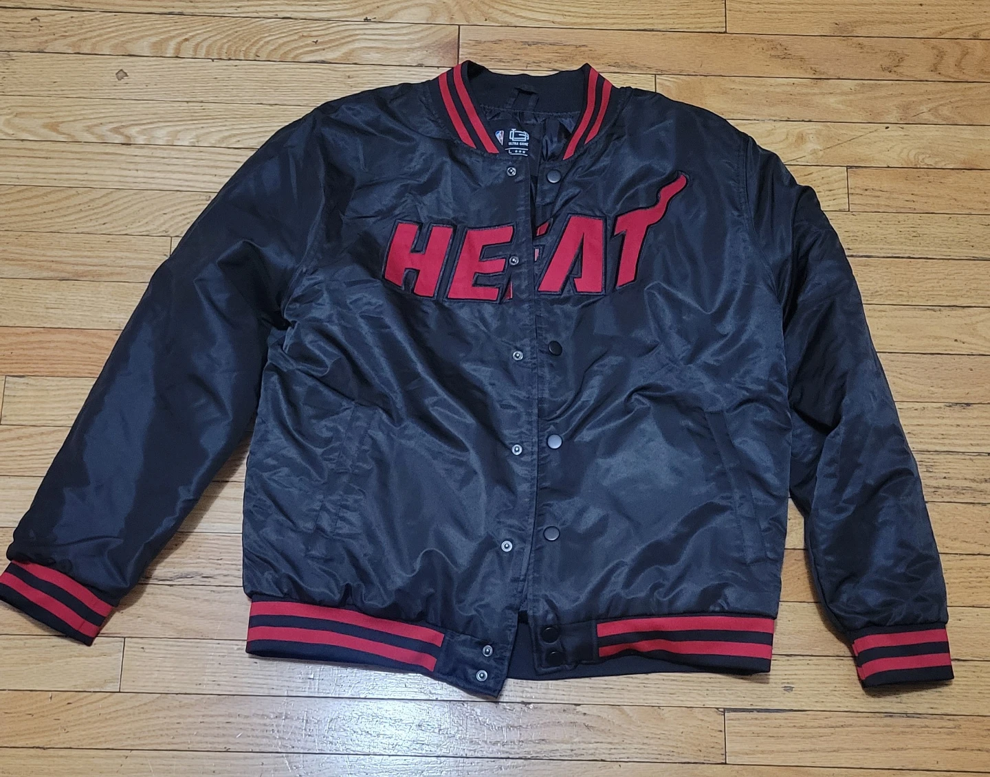 NBA Miami Heat Ultra Game Varsity Jacket Size L