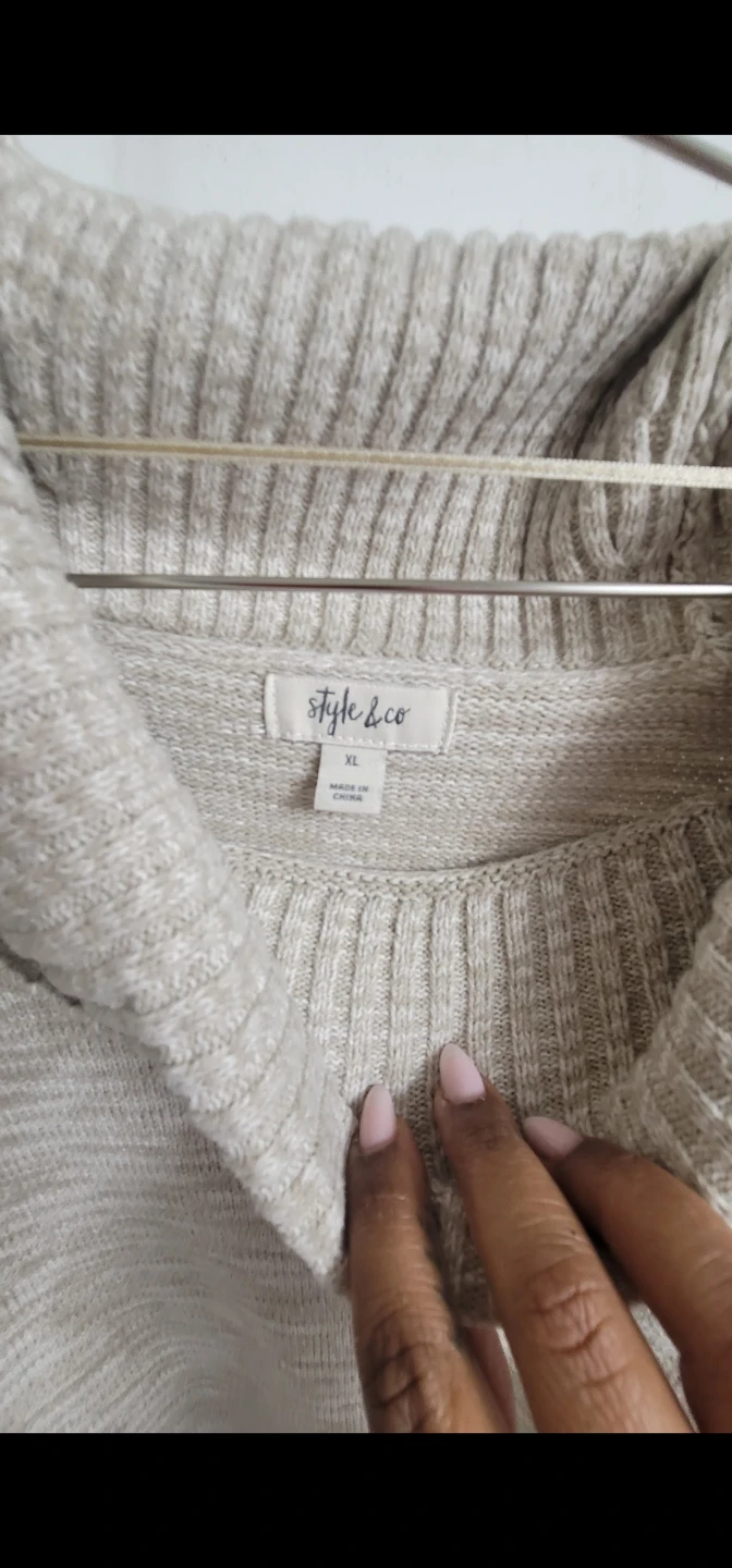 Style & Co Cowl Neck Sweater - photo 3