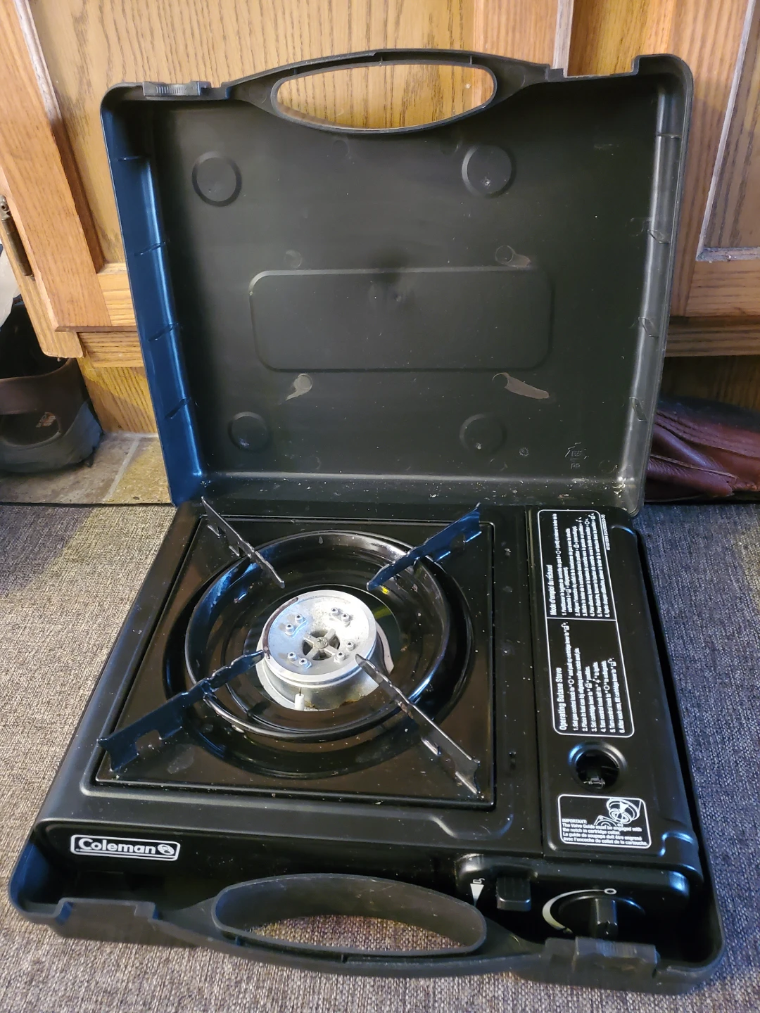 Coleman Portable Butane Stove with 10 Fuel Canisters