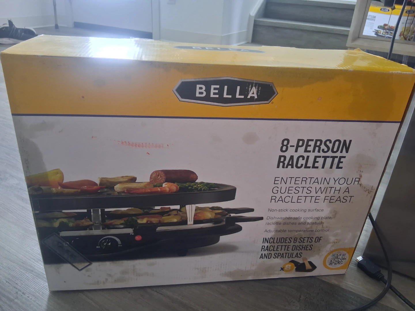 8 person racklette