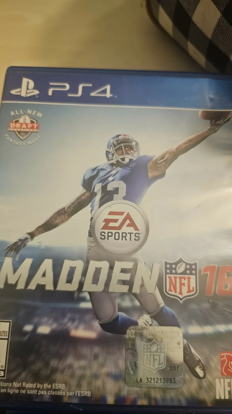 Madden NFL 16 for PlayStation 4