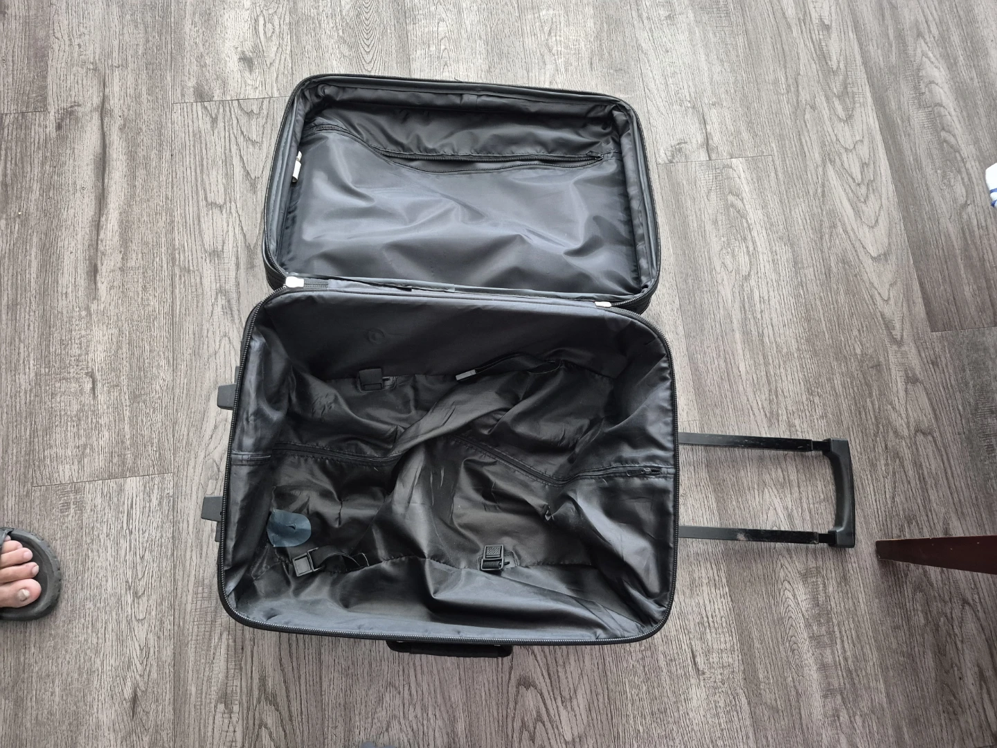 Aviation X Black Carry-On Suitcase