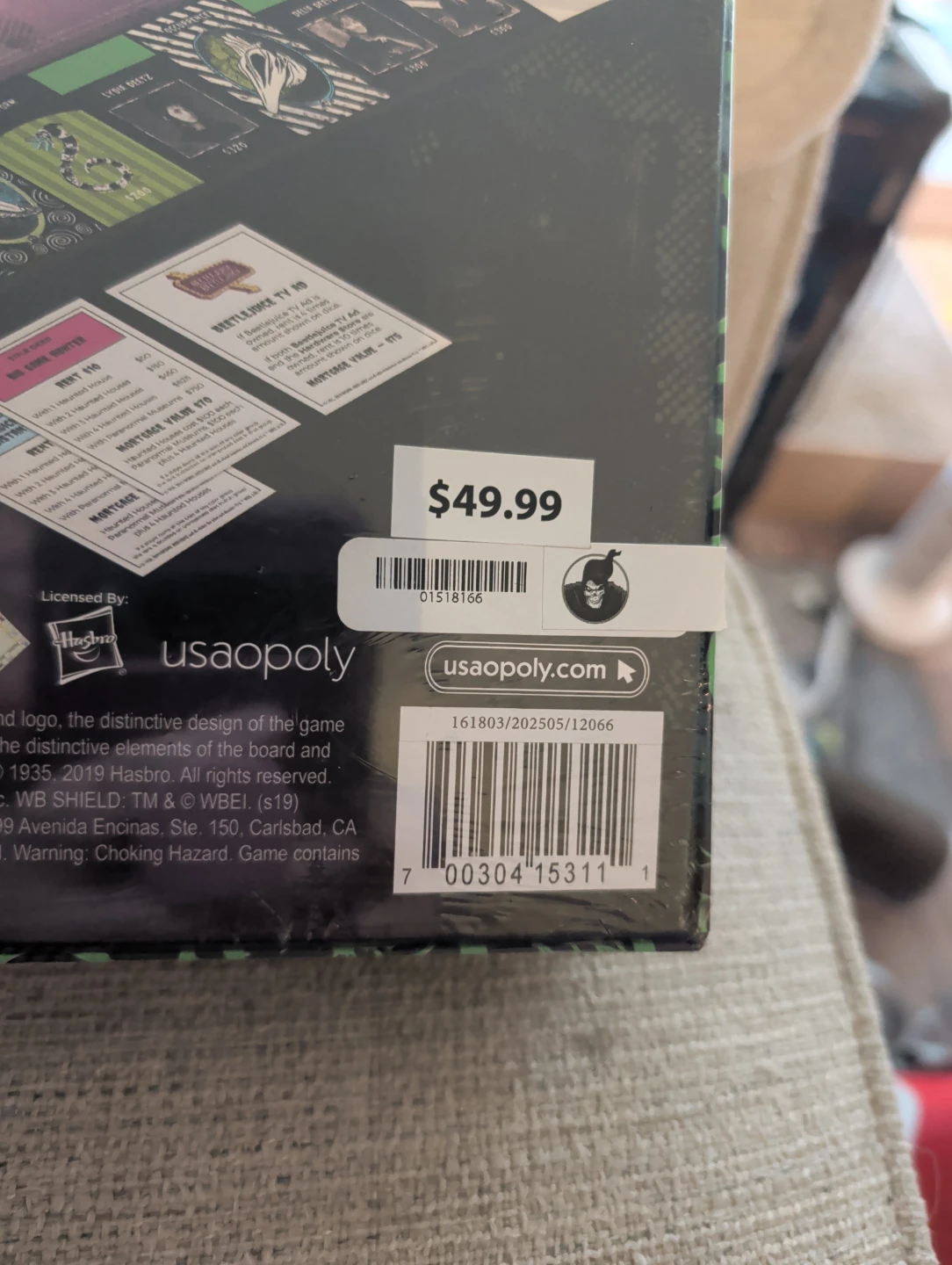 Beetlejuice Monopoly Board Game - photo 4
