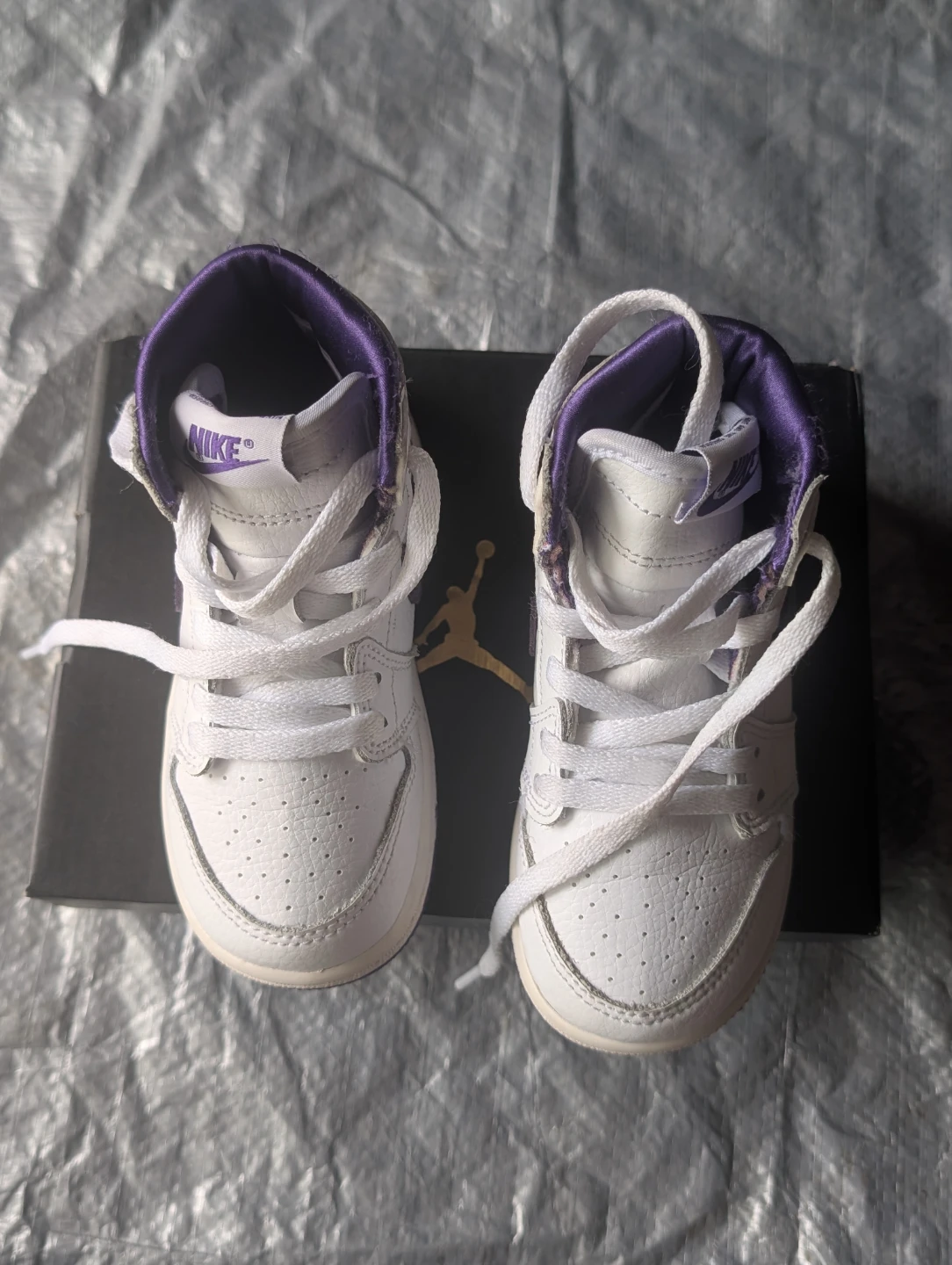 Nike Air Jordan 1 Toddler Shoes Size 8C - photo 3