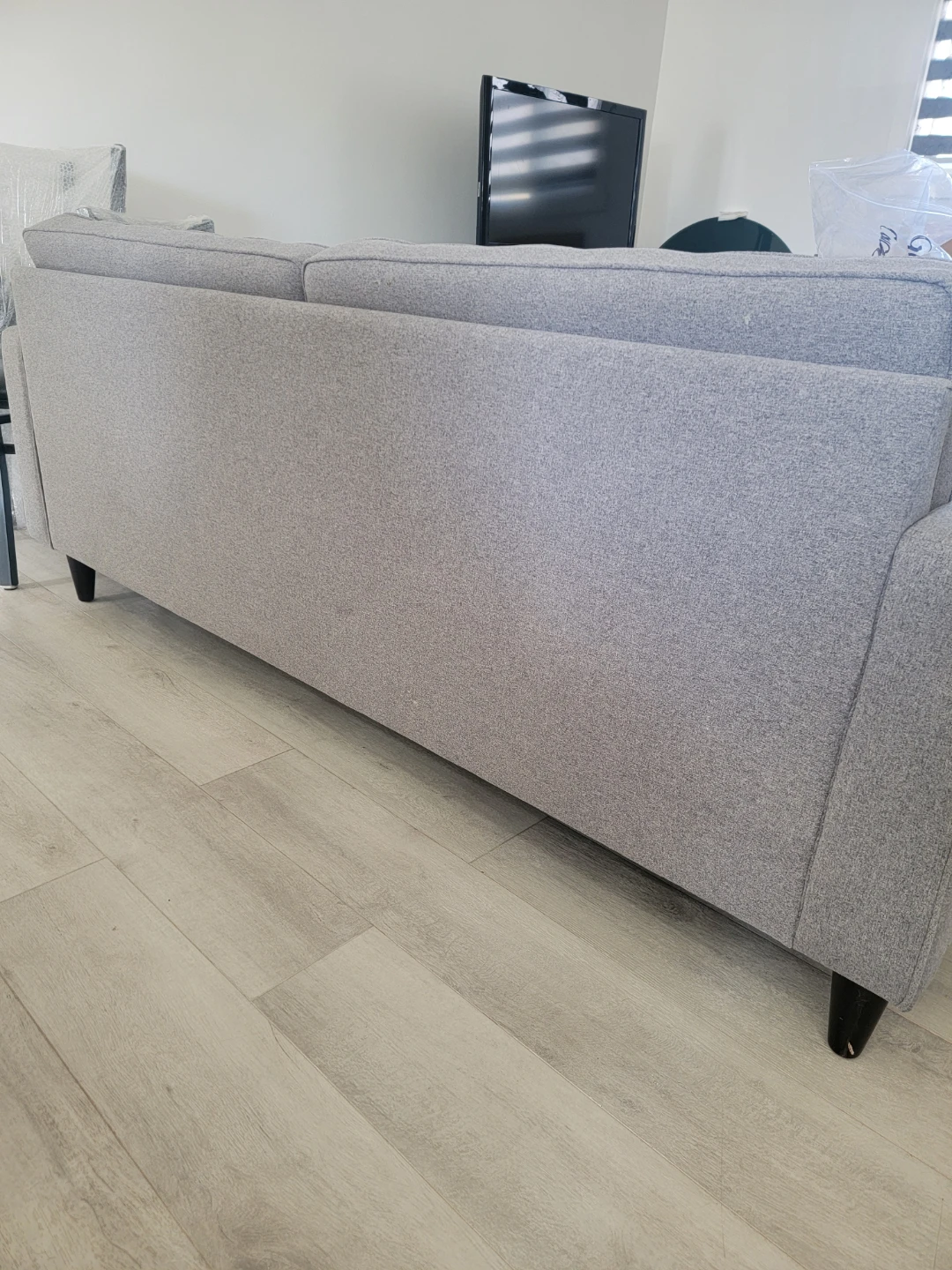 Grey Mid-Century Modern Sofa - photo 2