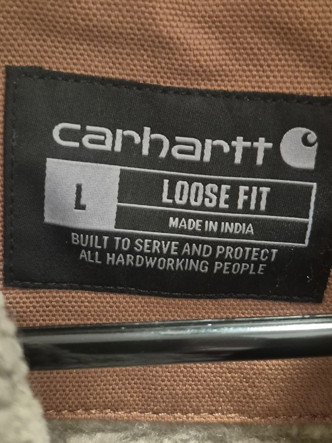 BNWT)Carhartt LG Washed Duck Sherpa-Lined Vest - photo 2