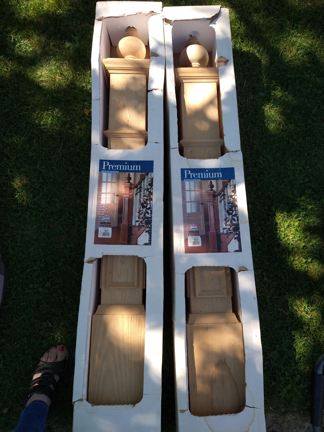 Colonial Elegance Premium Oak Newel Posts