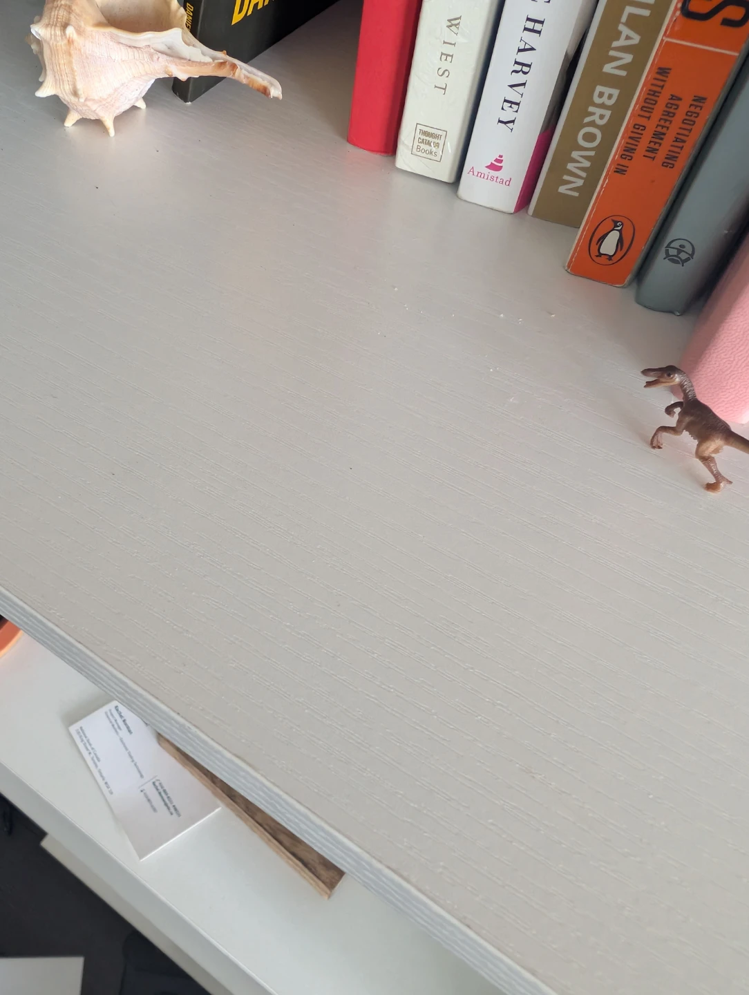 White 5-Tier Ladder Bookshelf - photo 2