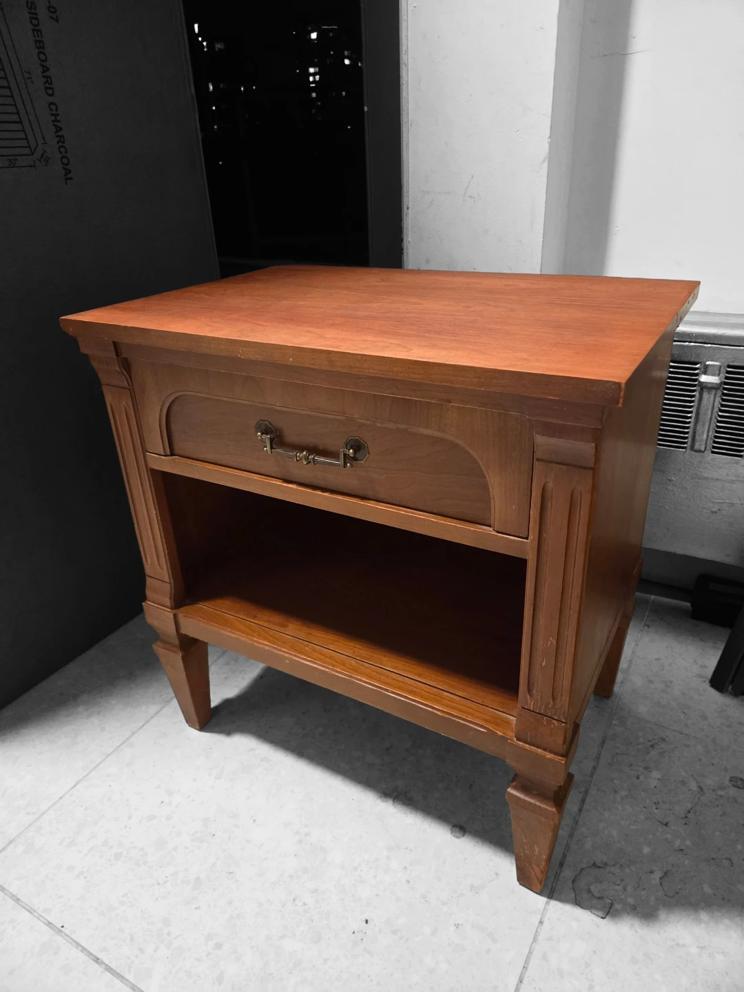 MCM (1963) Single Drawer Nightstand - photo 3