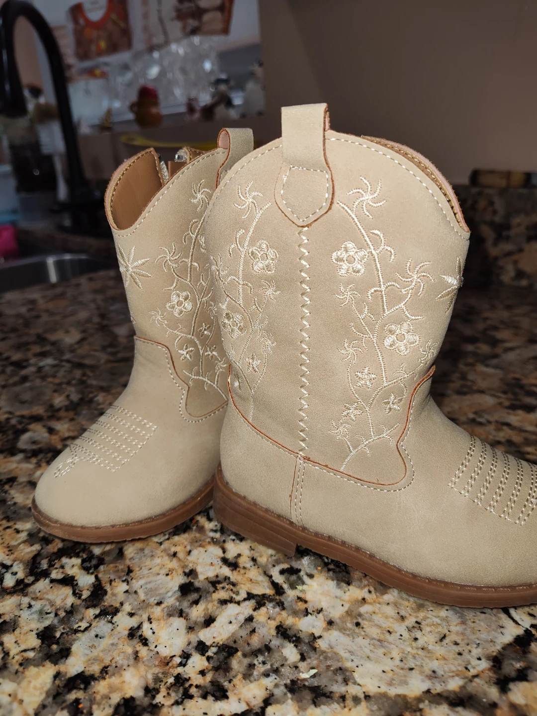 Toddler Embroidered Western Boots - photo 2