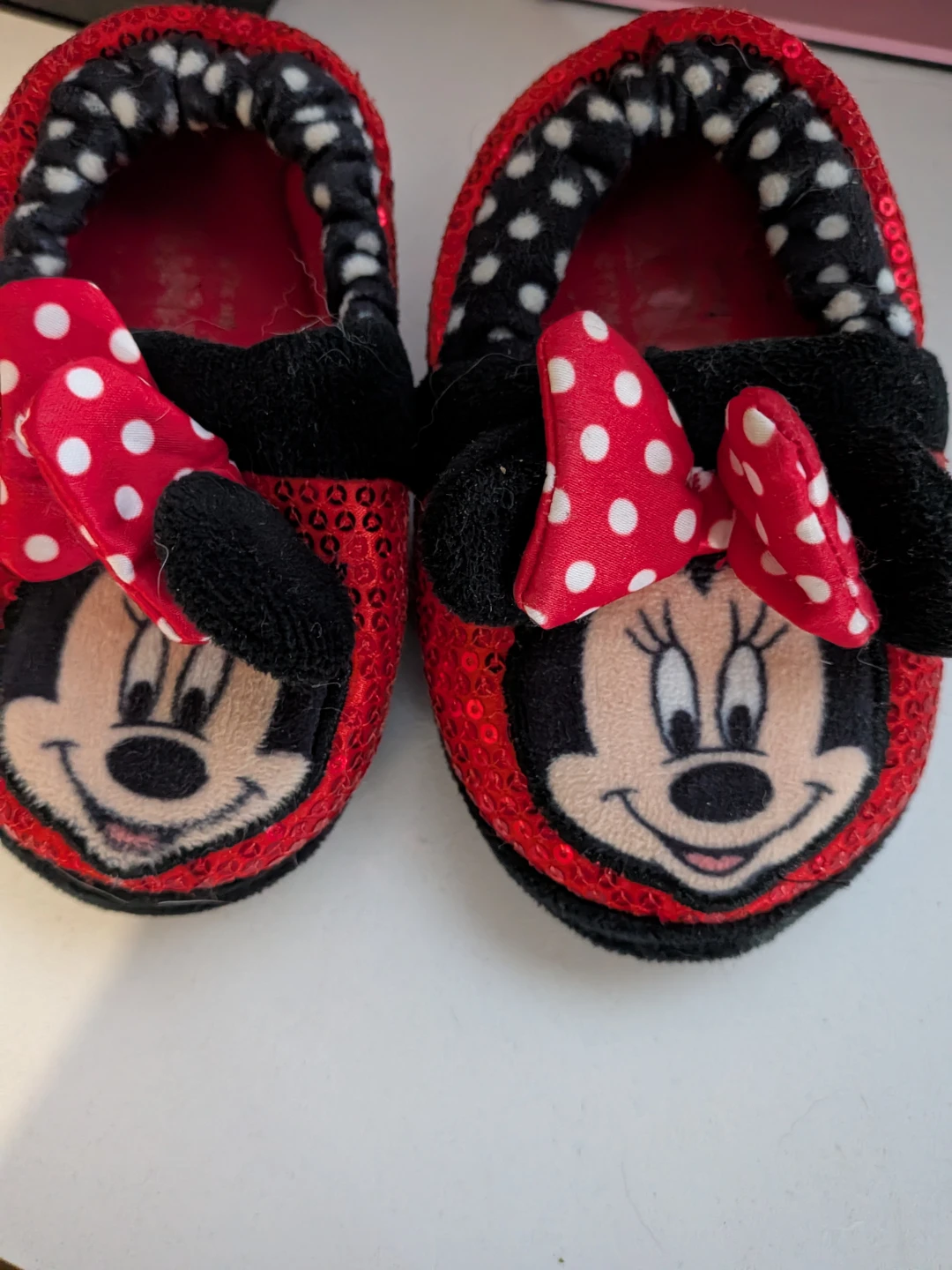 Disney Minnie Mouse Toddler Slippers - photo 4