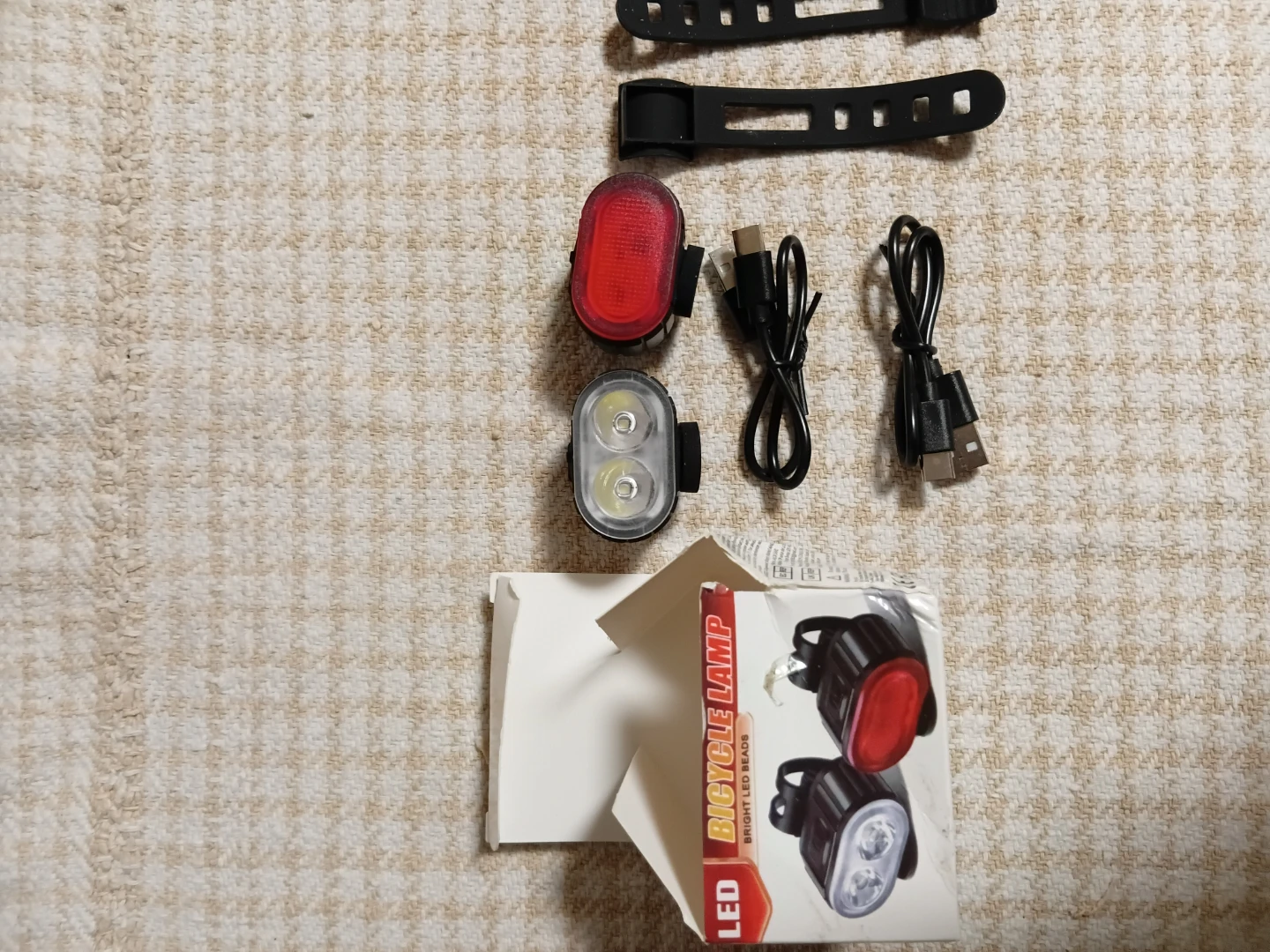 LED Bicycle Lamp Set