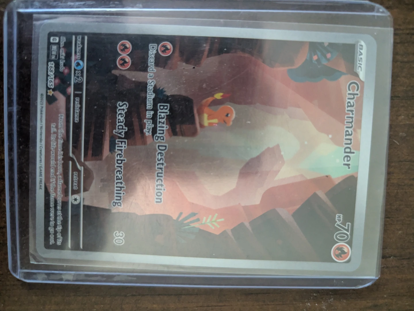 Charmander 168/165 Pokemon Card
