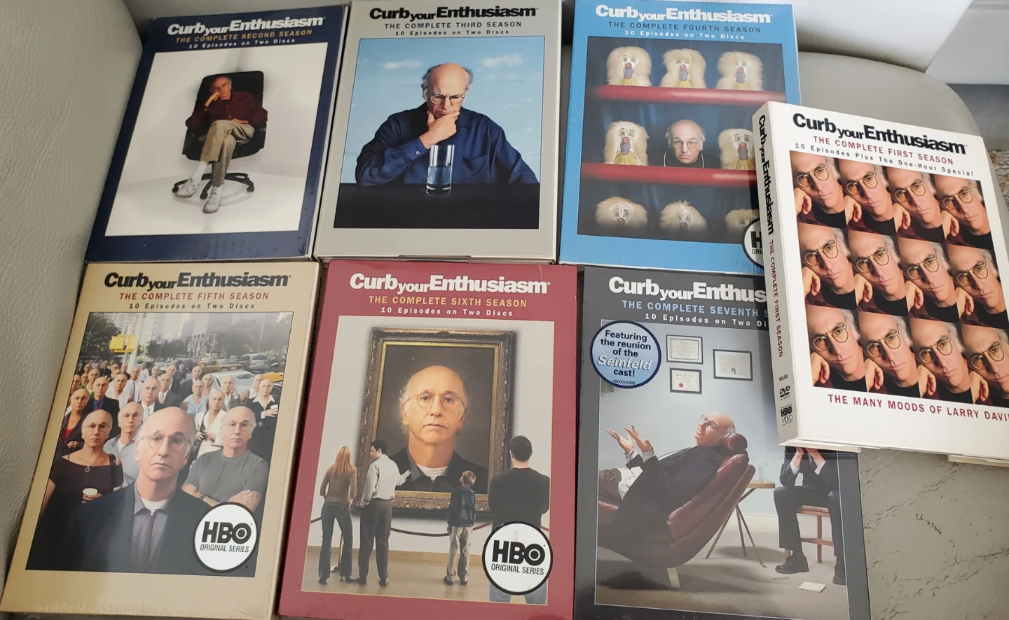 Curb Your Enthusiasm Complete Seasons 1-7 DVD Box Set