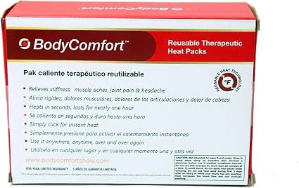 BodyComfort Reusable Therapeutic Heat Pack 6-Piece Set - photo 2