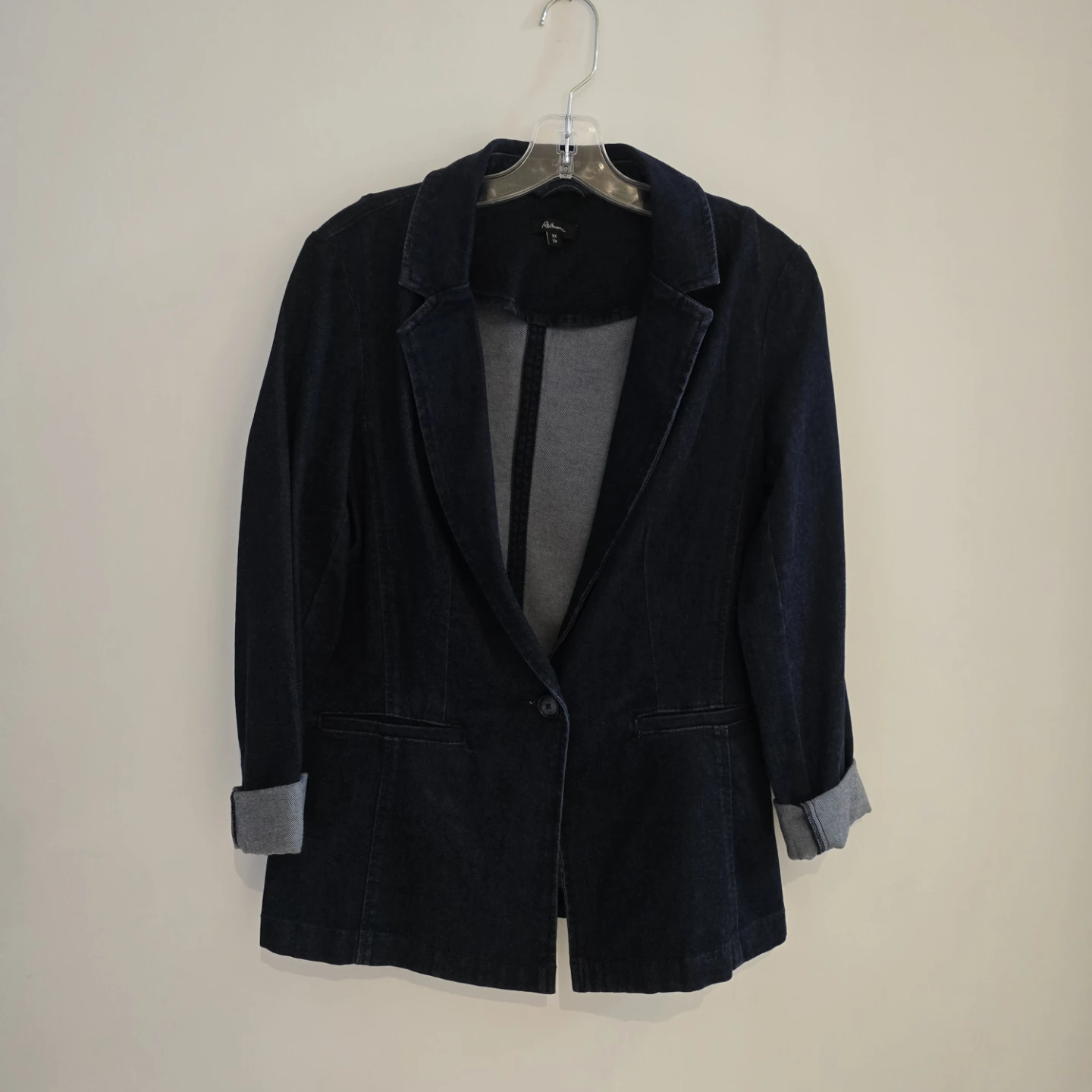 Reitmans Dark Wash Denim Blazer