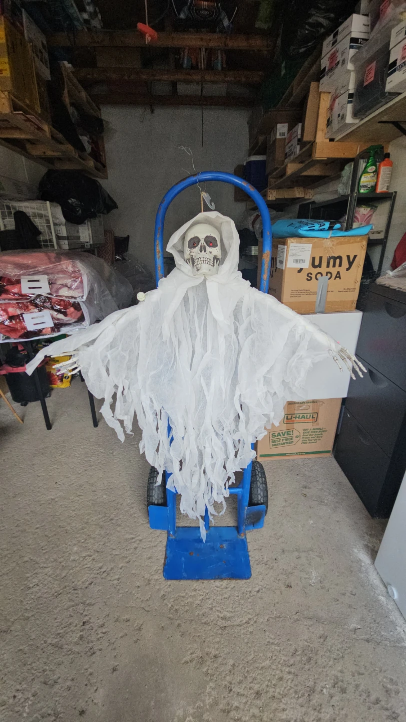 Hanging Skeleton Halloween Decoration