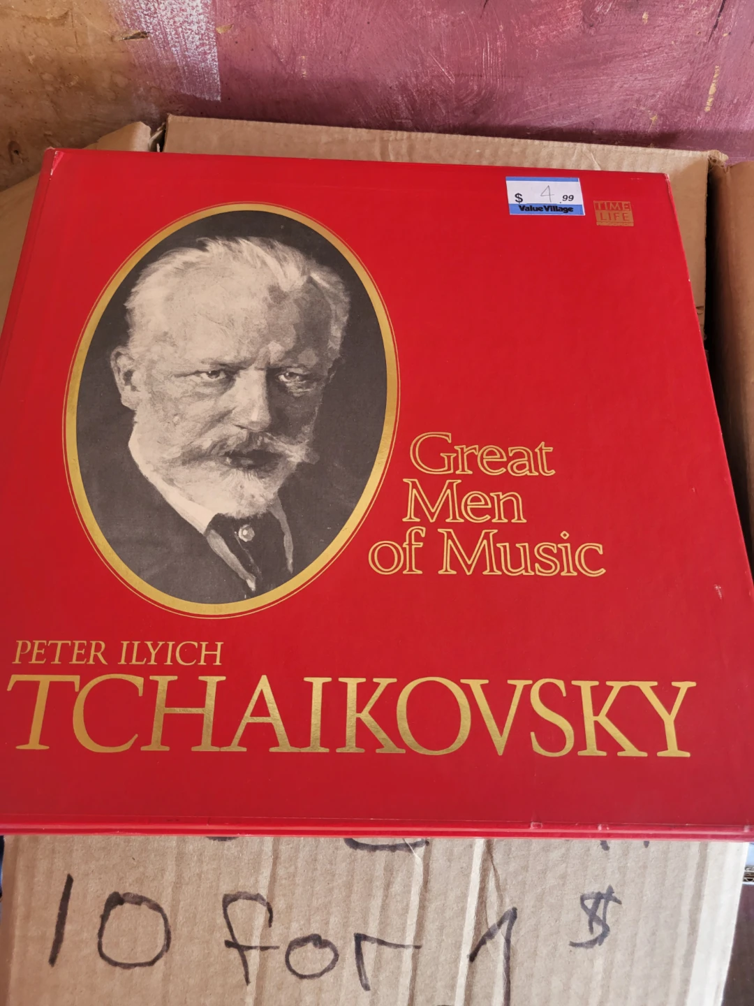 Time Life Great Men of Music: Peter Ilyich Tchaikovsky Book