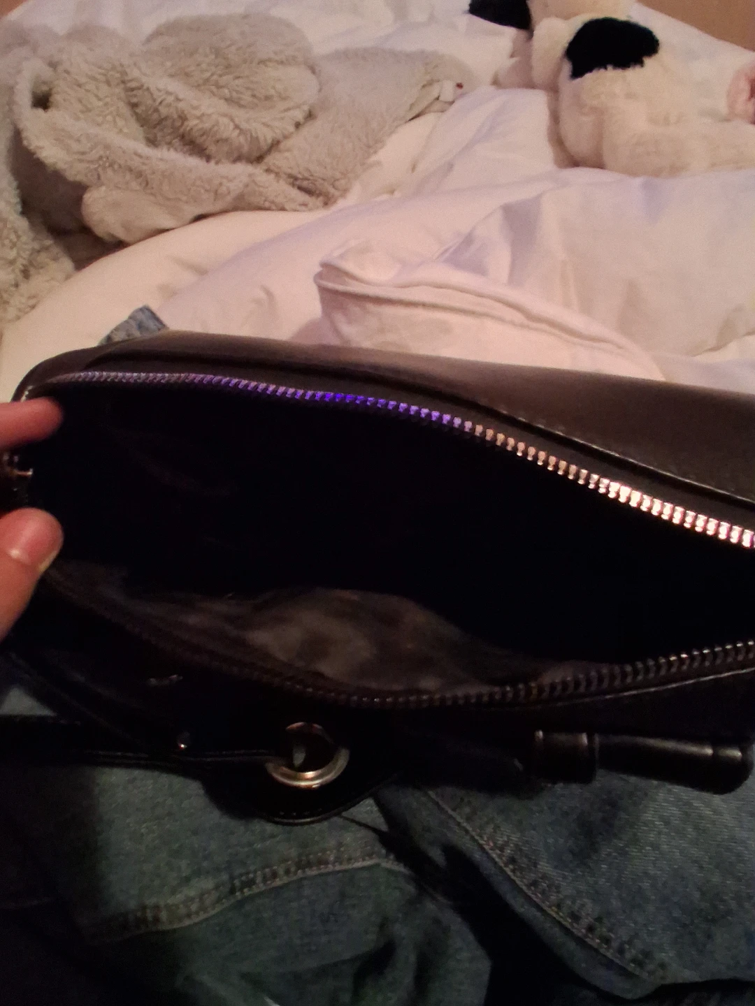 Black barrel shoulder bag - photo 2