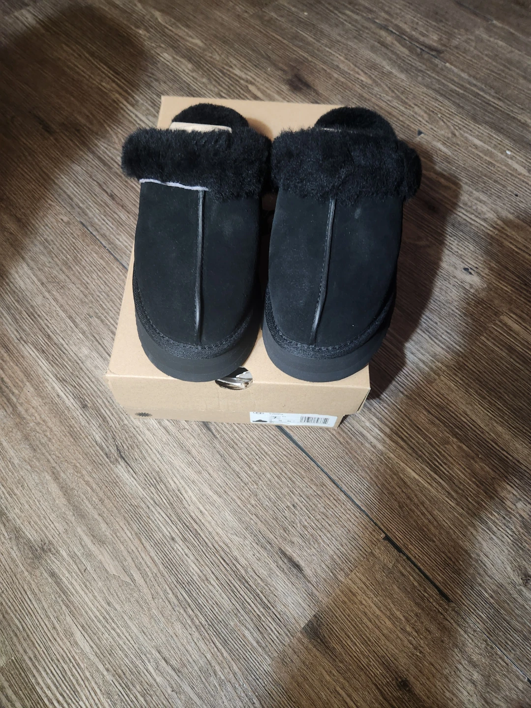 UGG Disquette Slippers Black Size 7 - photo 2