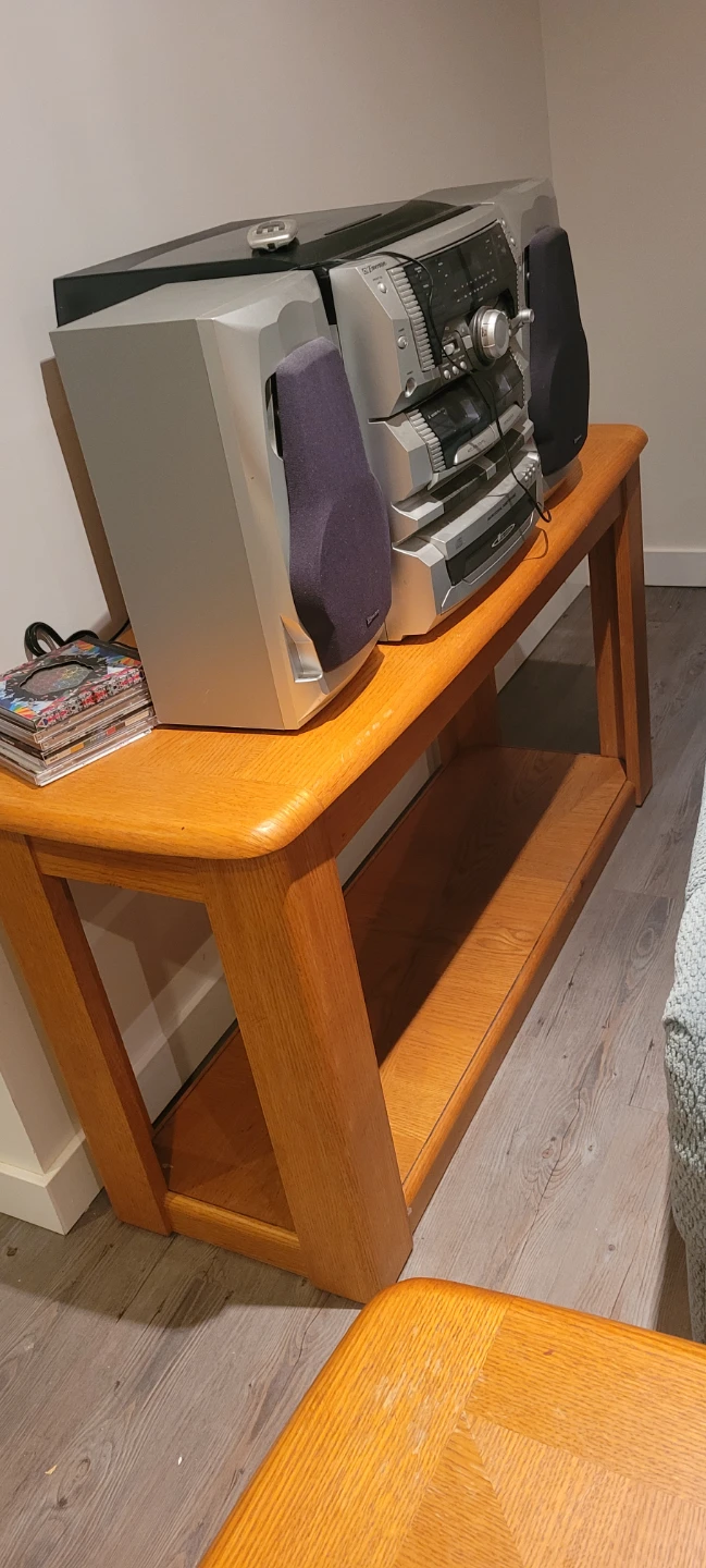 Lift-top coffee table, 2 end tables and sofa table - photo 3