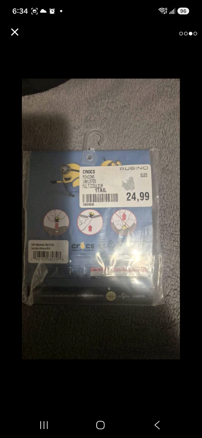 Crocs Minions Jibbitz Charms - photo 4