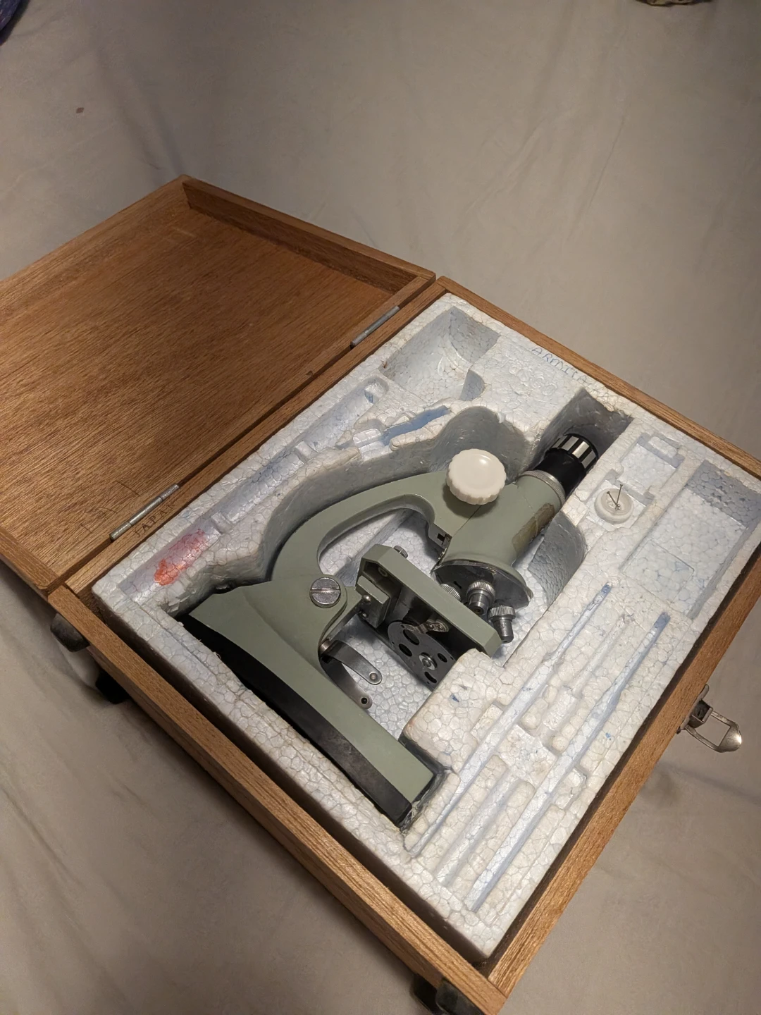 Vintage Tasco Deluxe Microscope