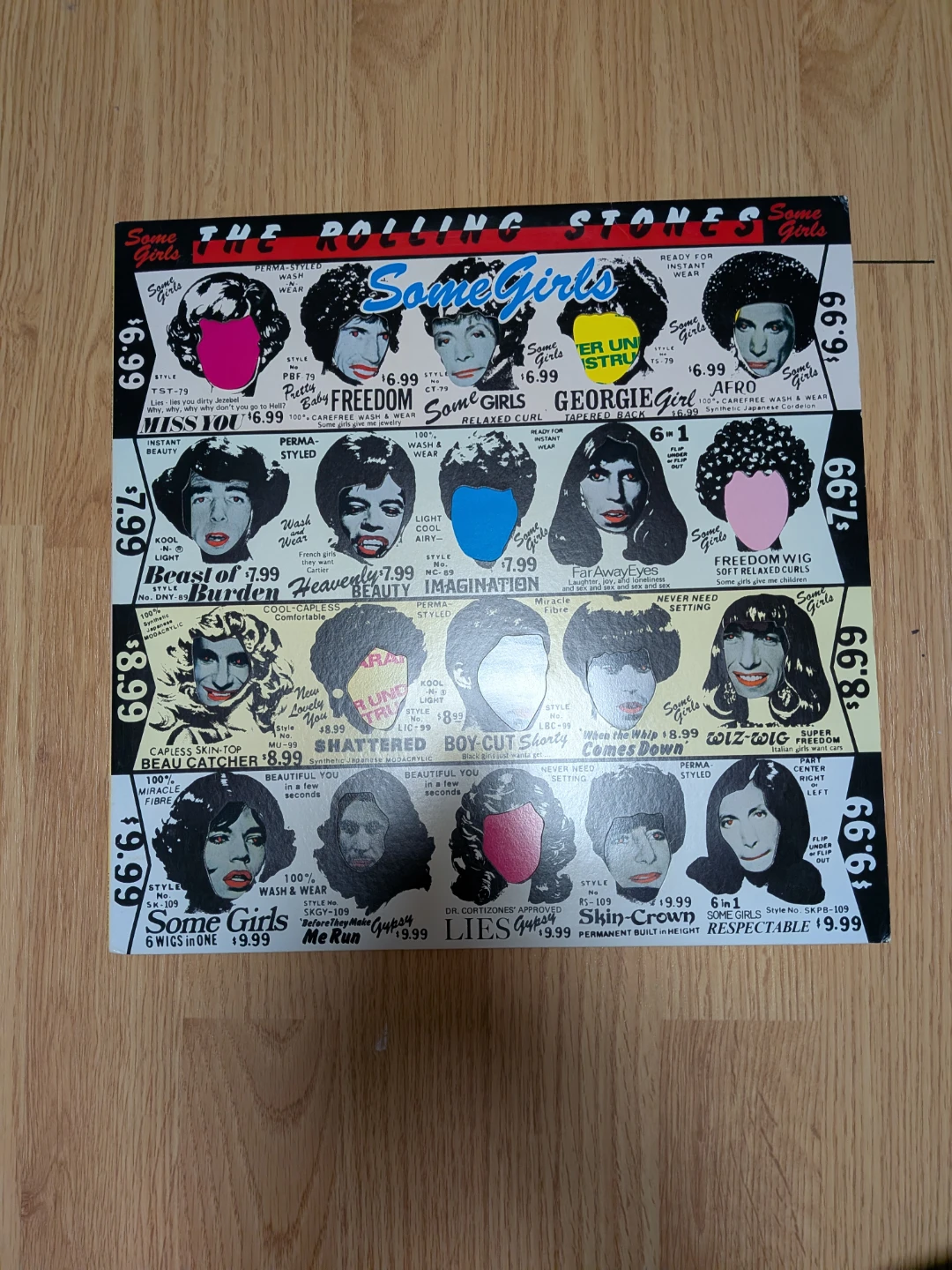 The Rolling Stones Some Girls Vinyl LP