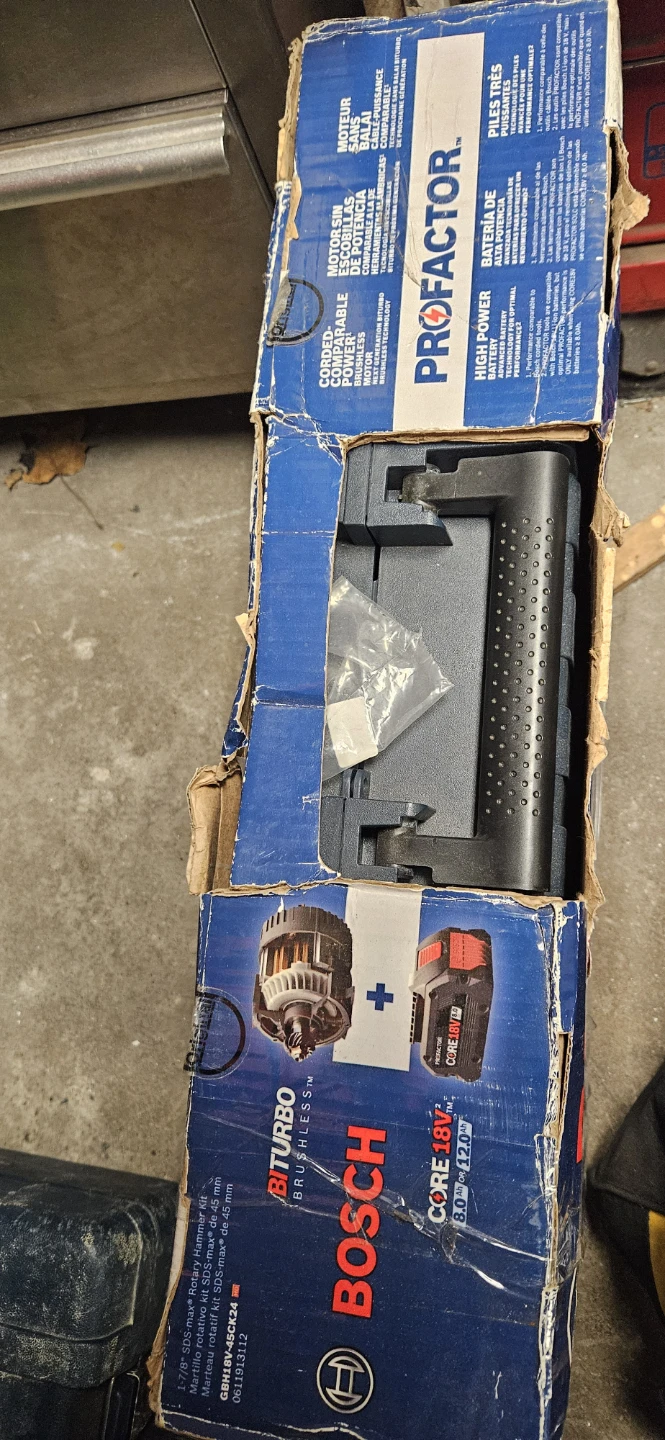 Bosch GBH18V-45CK24 1-7/8" SDS-max Rotary Hammer Kit🏈 - photo 5