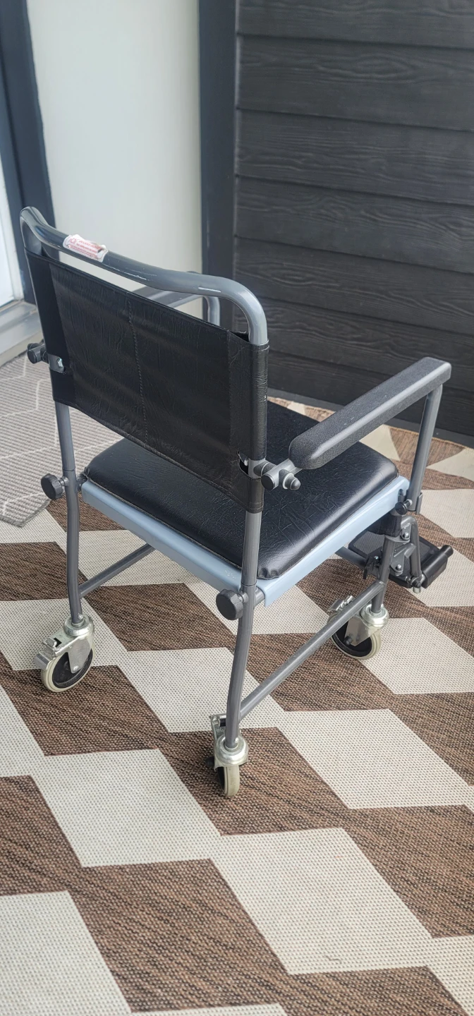 Mobile Commode Shower Chair - photo 3