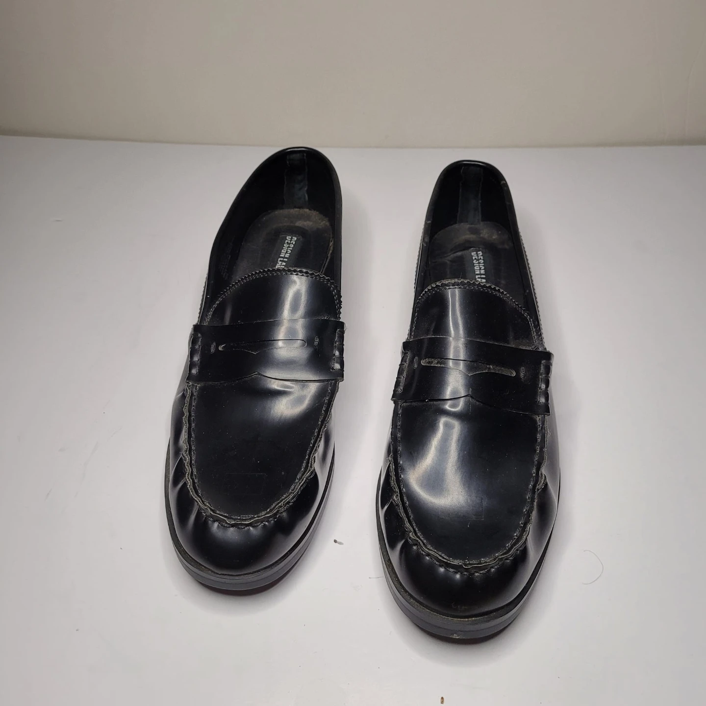 Design Lab Black Loafers
