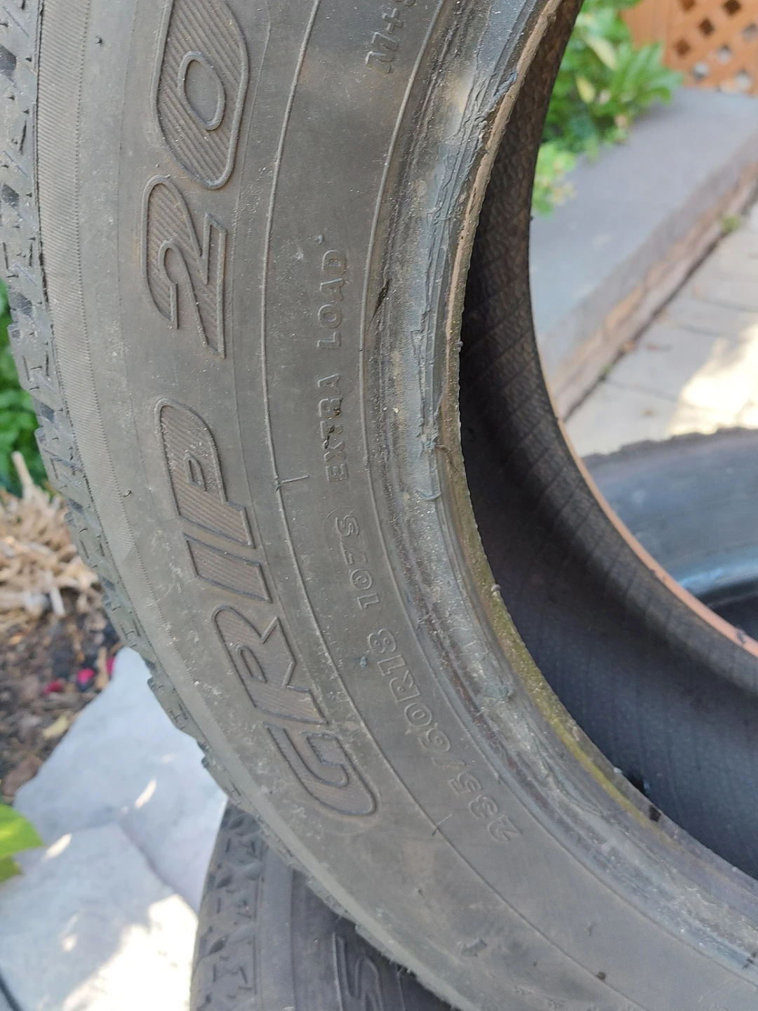 Set of 4 Goodyear UltraGrip 20 Winter Tires 235/60R18 - photo 5
