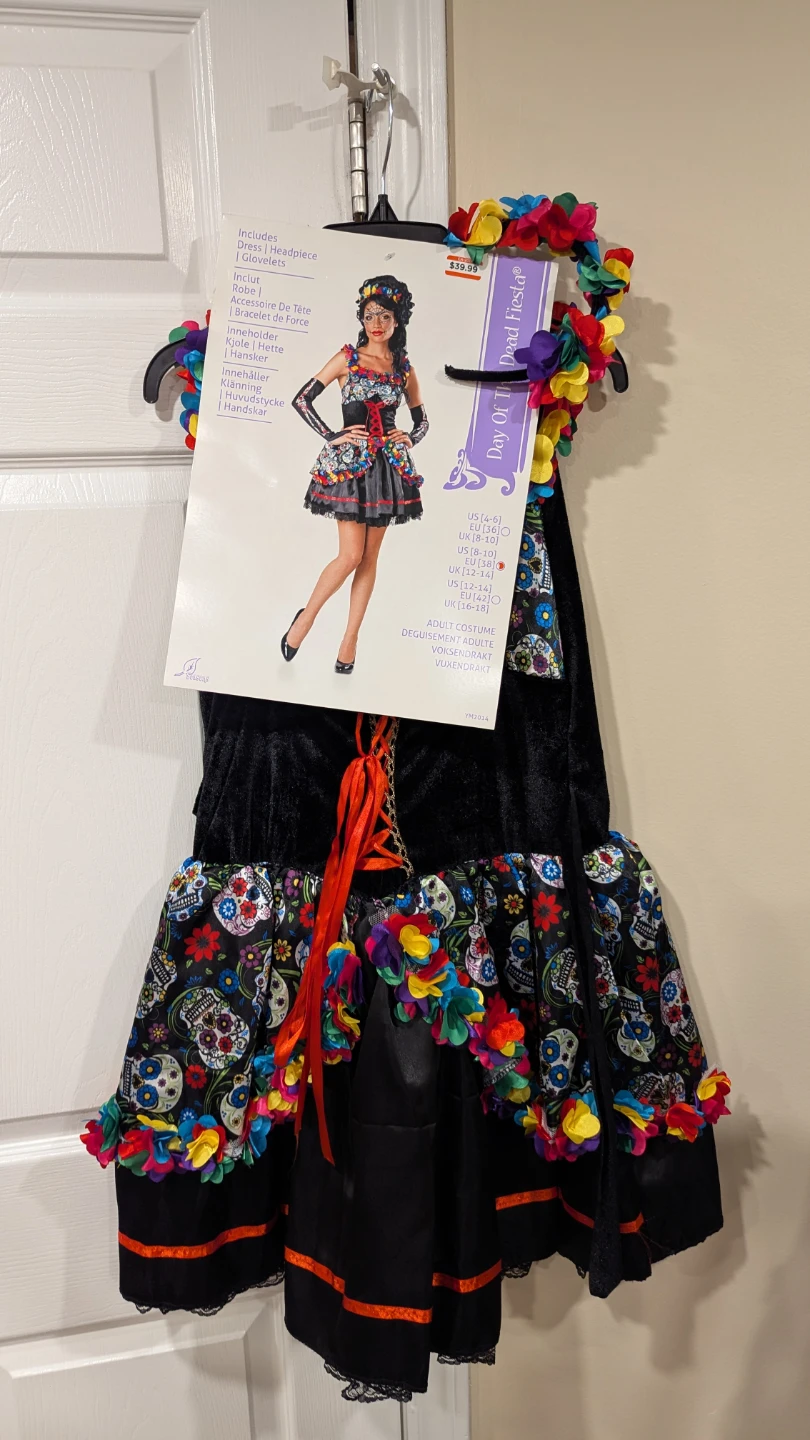 Day Of The Dead Fiesta Costume