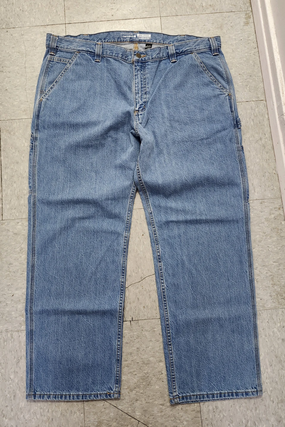 Carhartt Loose Straight Denim Dungarees 42x30 - photo 3